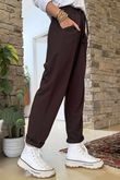 Made in Italy Oris Classic Jogger Chocolate